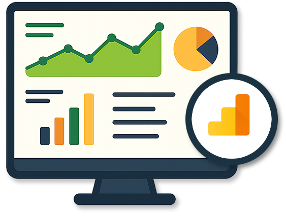 CMS Dashboard powered using Google Analytics 4